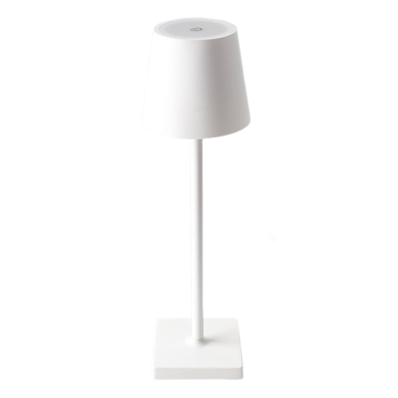 Modern uppladdningsbar LED sladdlös bordslampa | Veska Vit