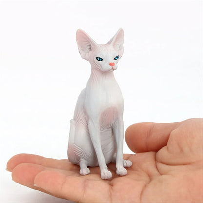 Modern Whisper Sphynx Cat Bord Dekor | Veska A-2