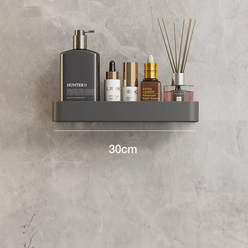 Moderna grå badrumshylla | Veska 30 cm