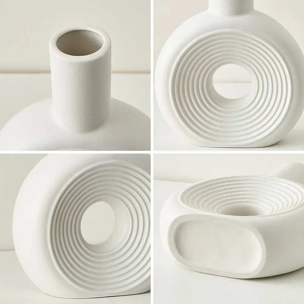 Moderna Skulpturala Vaser Eleganta och Minimalistiska | Veska