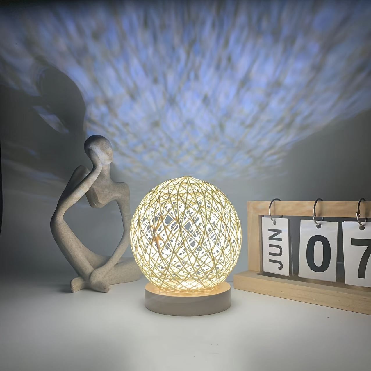 ModernLight – Elegant Dimbart USB Bordslampa Veska