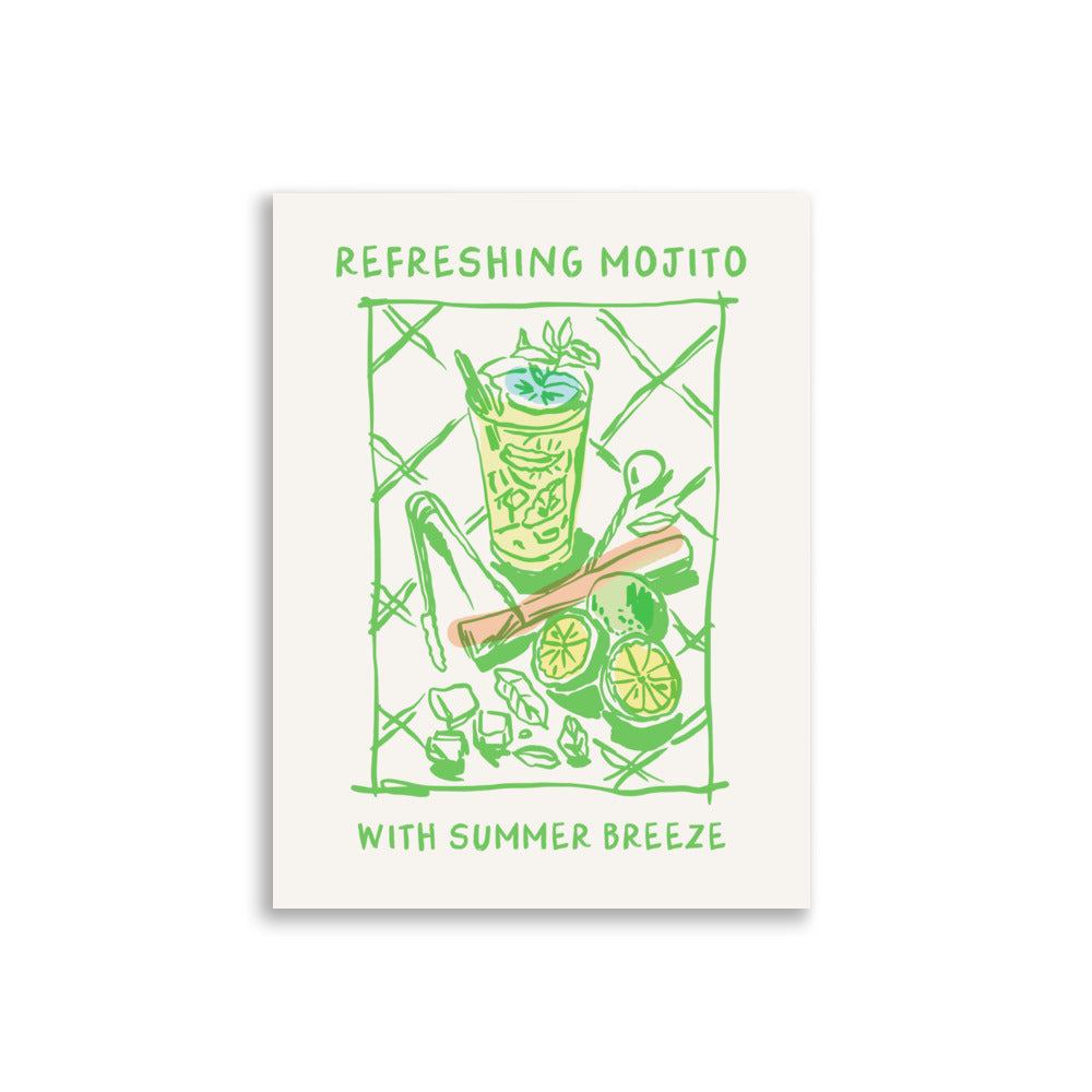 Mojito med Summer Breeze | Veska 30×40 cm