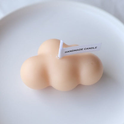 Molnformade Doftljus | Veska Beige