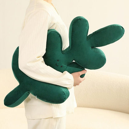 Monstera Leaf Plush Kudd | Veska