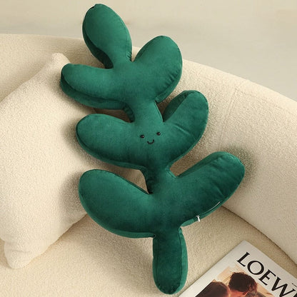 Monstera Leaf Plush Kudd | Veska Leaf