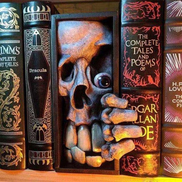 Monsterfiguriner Bokhylla Bokseparator | Veska A