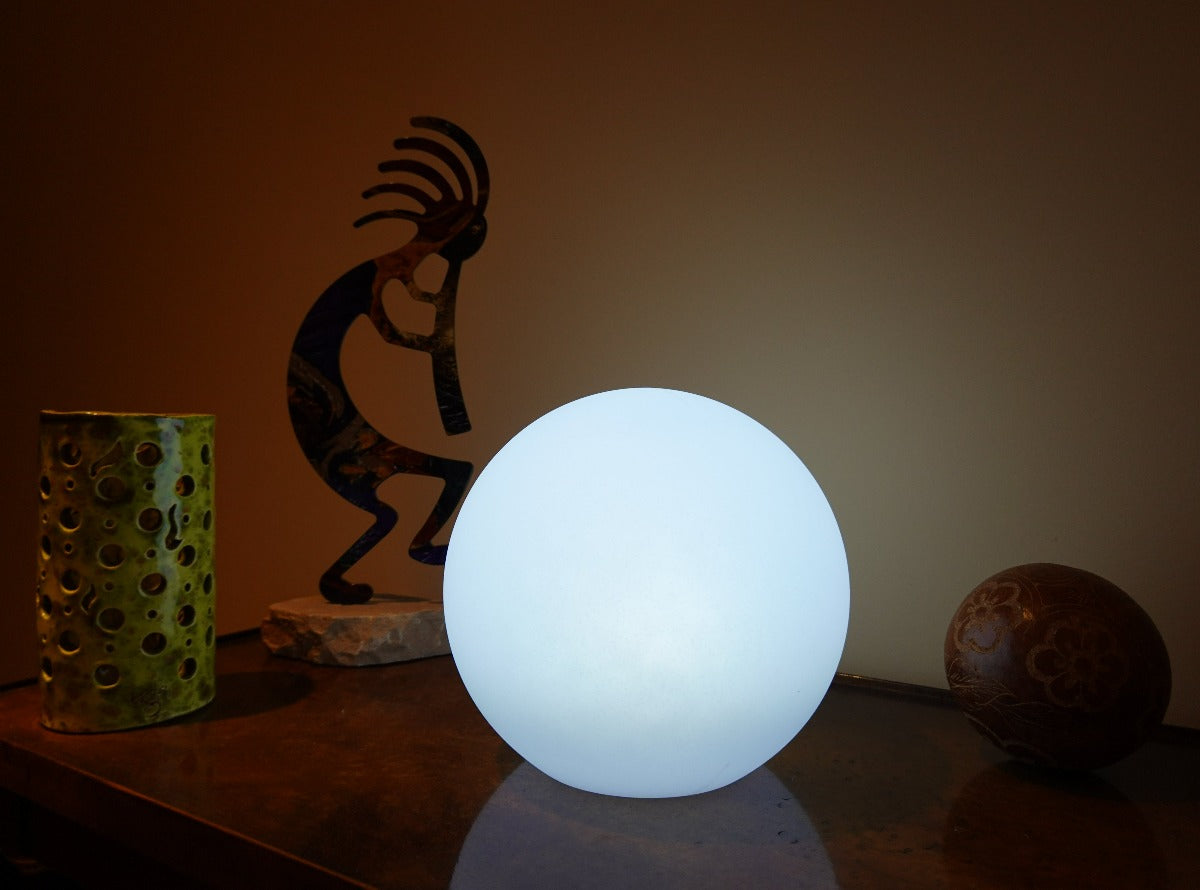 Moon Battery LED Inomhus & Utomhus Bordslampa | Veska