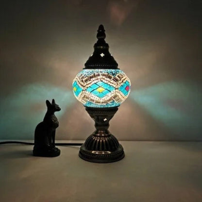 Mosaic Färgglad Mönster Bordslampa Veska