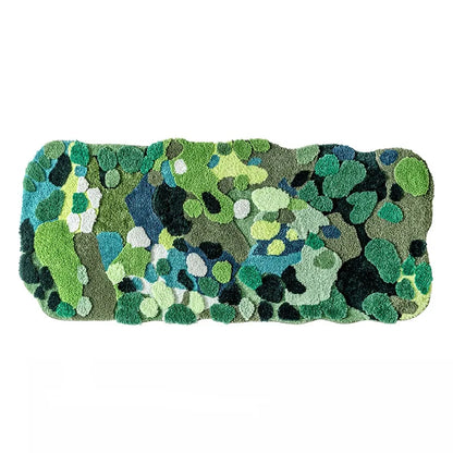 Moss Tufting Badrumsmatta | Veska Greedn 50x120cm