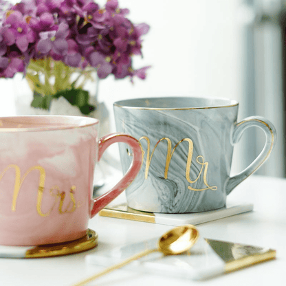 Mr och Mrs Marble Keramisk Mugg | Veska