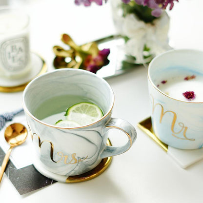 Mr och Mrs Marble Keramisk Mugg | Veska