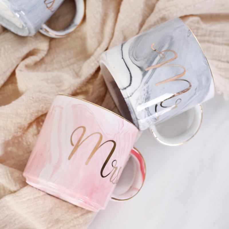 Mr och Mrs Marble Keramisk Mugg | Veska