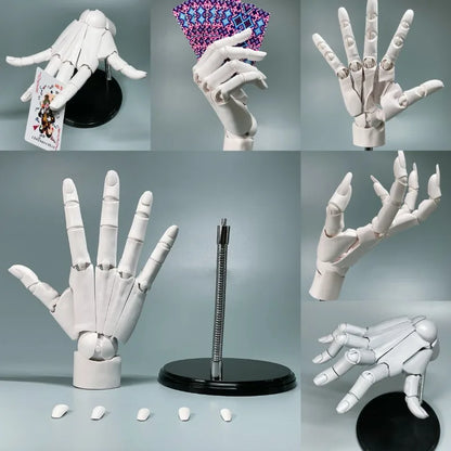 Multi-Pose Teckning Skulptur Konst Hand Modell | Veska