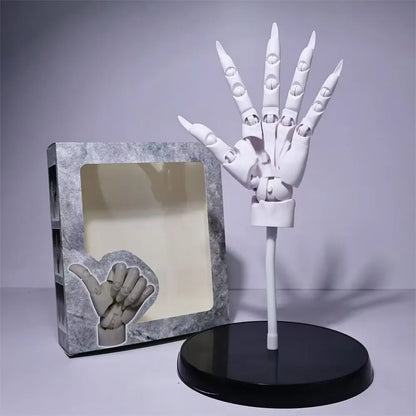 Multi-Pose Teckning Skulptur Konst Hand Modell | Veska Vänster-hand-vit