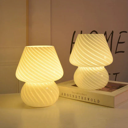 Murano Glass Table Lamp - Elegant och Unik | Veska