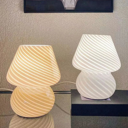 Murano Glass Table Lamp - Elegant och Unik | Veska