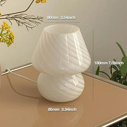 Murano Glass Table Lamp - Elegant och Unik | Veska