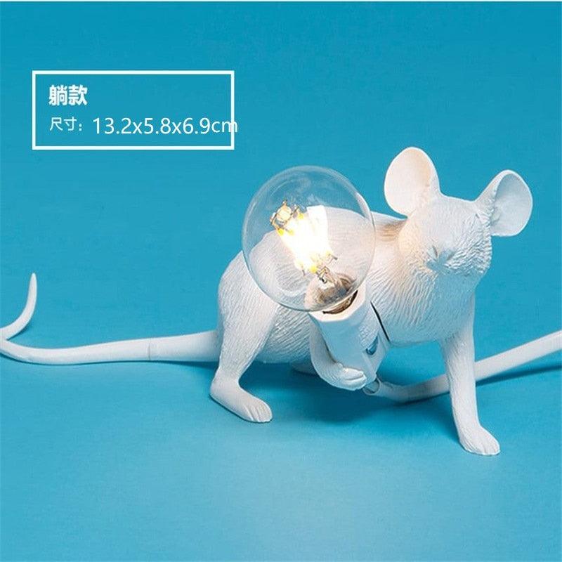 Musbordslampa | Veska Vit häst