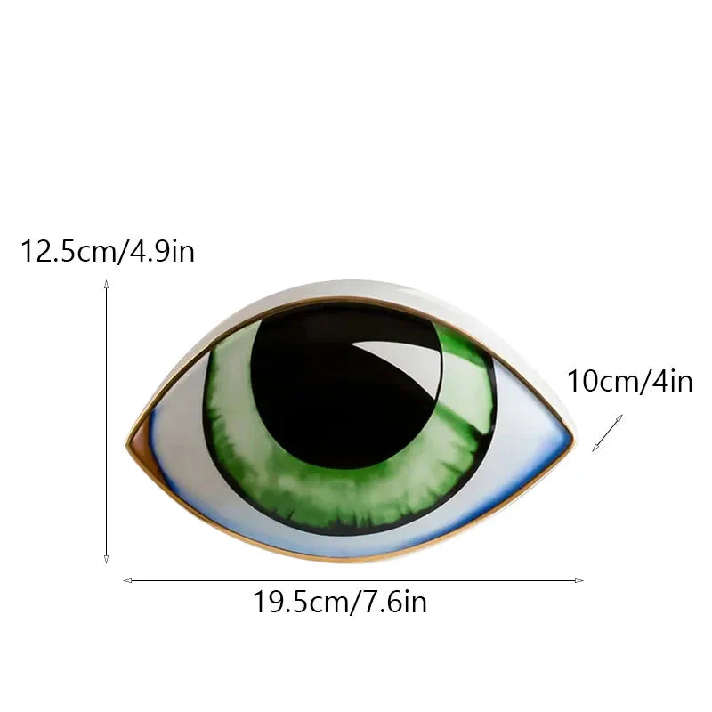 Mystic Eye Skulptur Keramisk Heminredning | Veska B