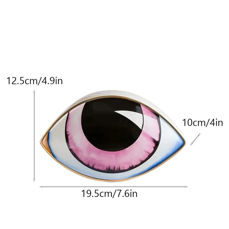 Mystic Eye Skulptur Keramisk Heminredning | Veska C