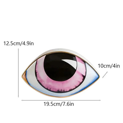 Mystic Eye Skulptur Keramisk Heminredning | Veska C