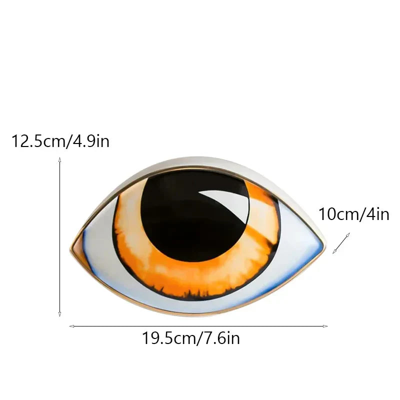 Mystic Eye Skulptur Keramisk Heminredning | Veska D