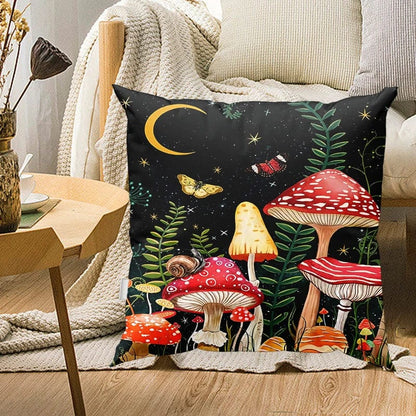 Mystic Mushrooms Kuddöverdrag | Veska