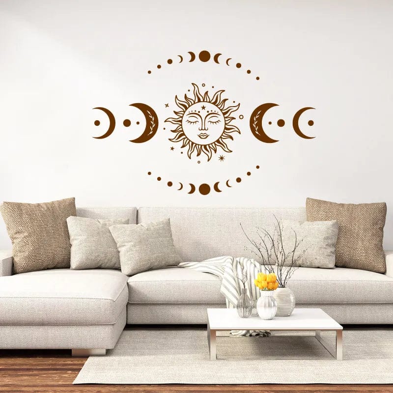 Mystiska Sol- och Månstickers | Veska
