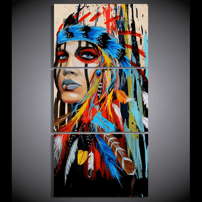 Native American Canvas Art | Veska