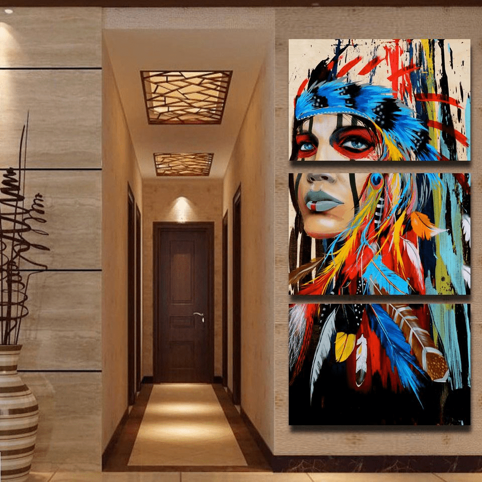 Native American Canvas Art | Veska