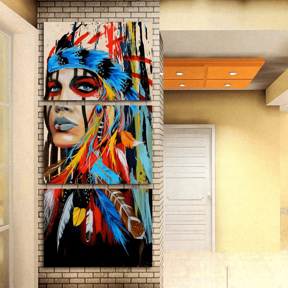 Native American Canvas Art | Veska