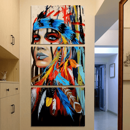 Native American Canvas Art | Veska