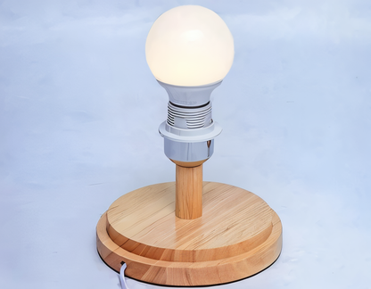 NatureHue – Vintage Bambu Bordslampa – Kreativ Vevad Rattanställningsljus | Veska