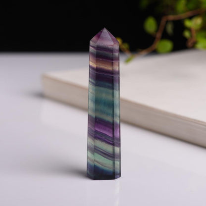 Naturlig Fluorite Läkande Kristall | Veska