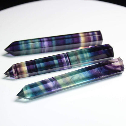 Naturlig Fluorite Läkande Kristall | Veska