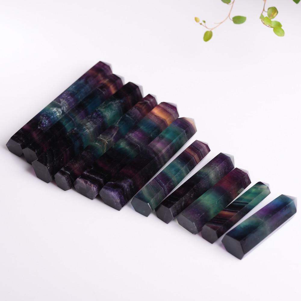 Naturlig Fluorite Läkande Kristall | Veska