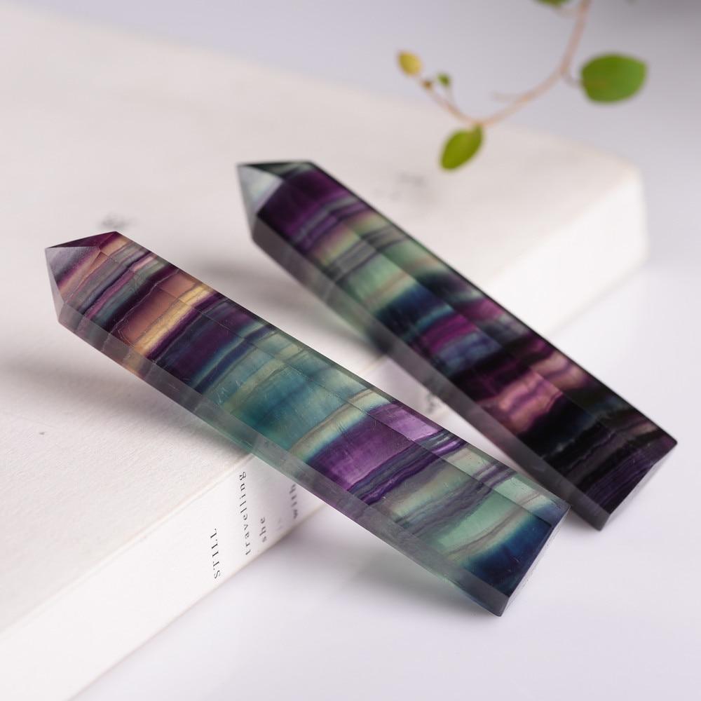 Naturlig Fluorite Läkande Kristall | Veska