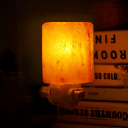 Naturlig Kristall Himalaya Salt Nattlampa | Veska
