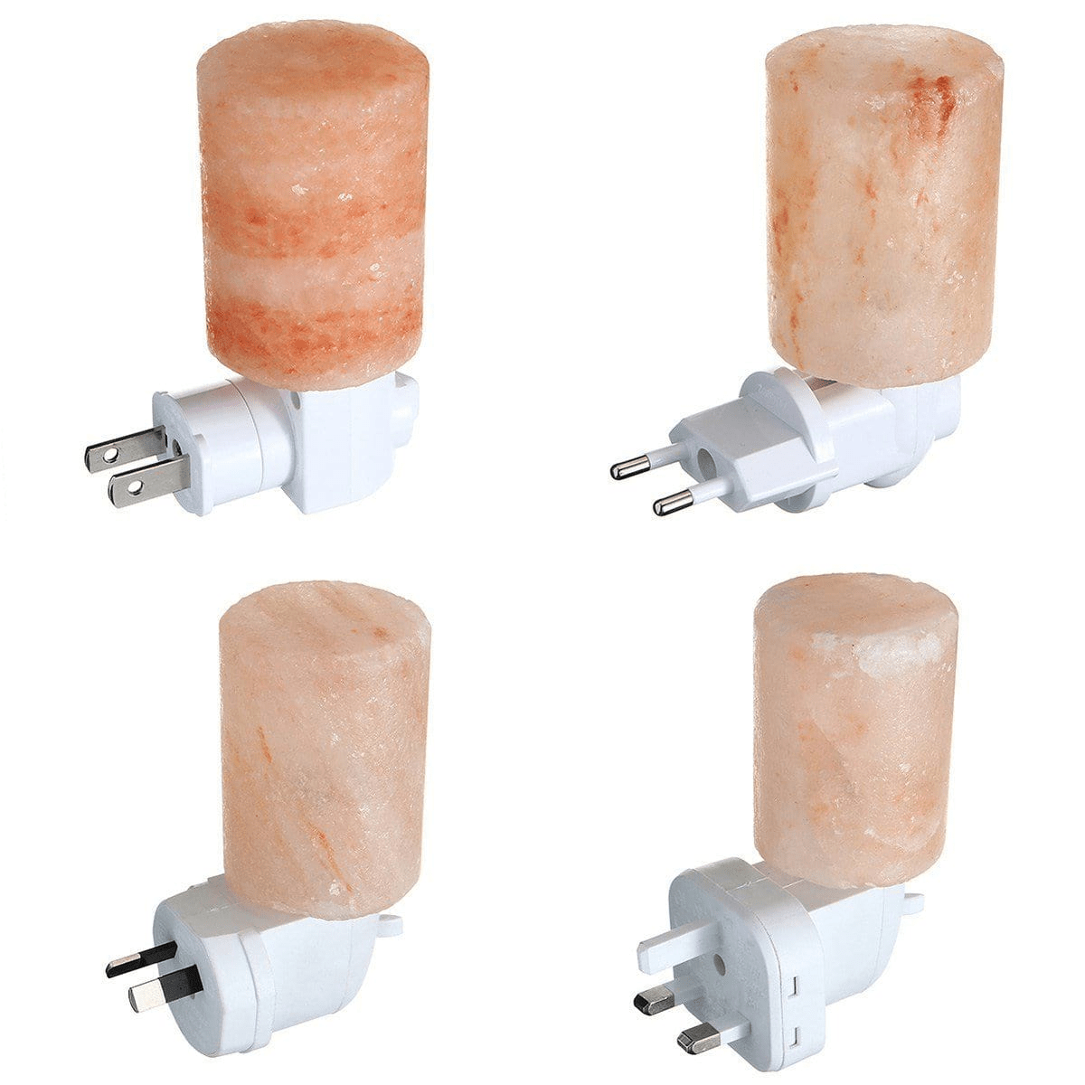 Naturlig Kristall Himalaya Salt Nattlampa | Veska