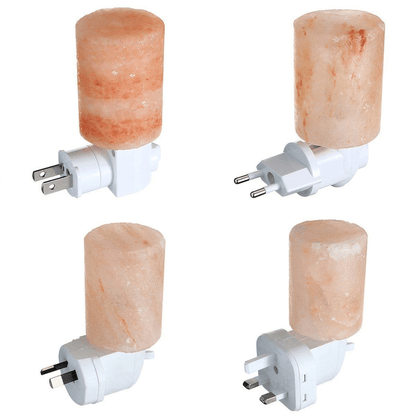 Naturlig Kristall Himalaya Salt Nattlampa | Veska