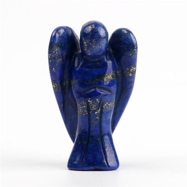 Naturlig Kristall Skyddsängel Skulptur | Veska Lapis
