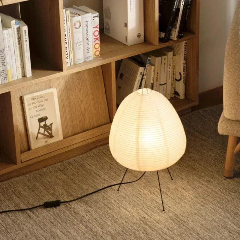 Naturlig LED bordslampa för ett mysigt vardagsrumsljus | Veska