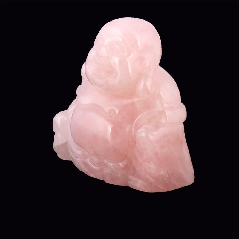 Naturlig Sten Snidad Buddha Figurine | Veska