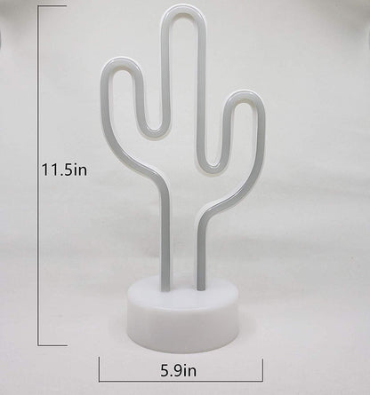 Neon Kaktus LED Lampa | Veska