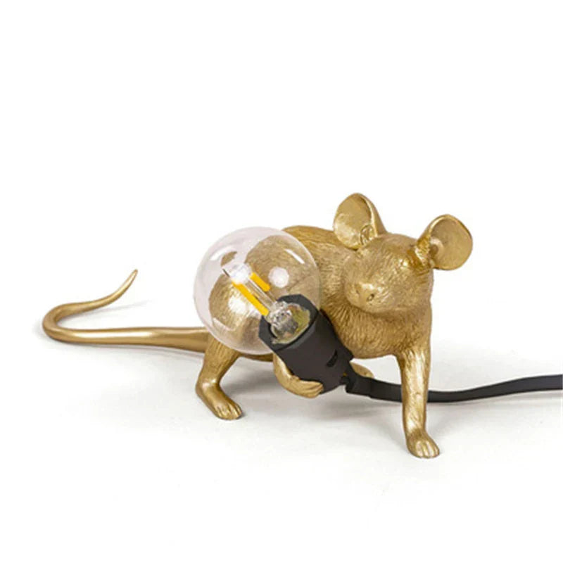 Night Rat Skrivbordslampa | Veska Guld C Krypande