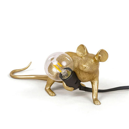 Night Rat Skrivbordslampa | Veska Guld C Krypande