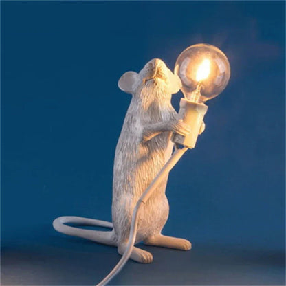 Night Rat Skrivbordslampa | Veska Vit A Stående