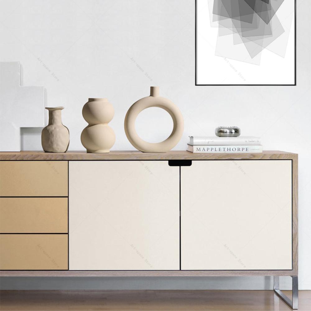 Nordic Art Elegant Blomster Keramisk Vaso | Veska