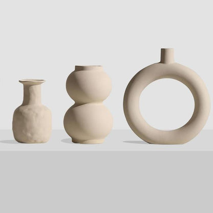 Nordic Art Elegant Blomster Keramisk Vaso | Veska typ03