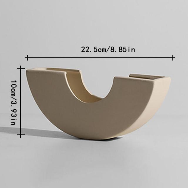 Nordic Art Elegant Blomster Keramisk Vaso | Veska typeC